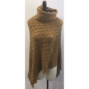 Womans Yellow Turtleneck Shrug One Size
